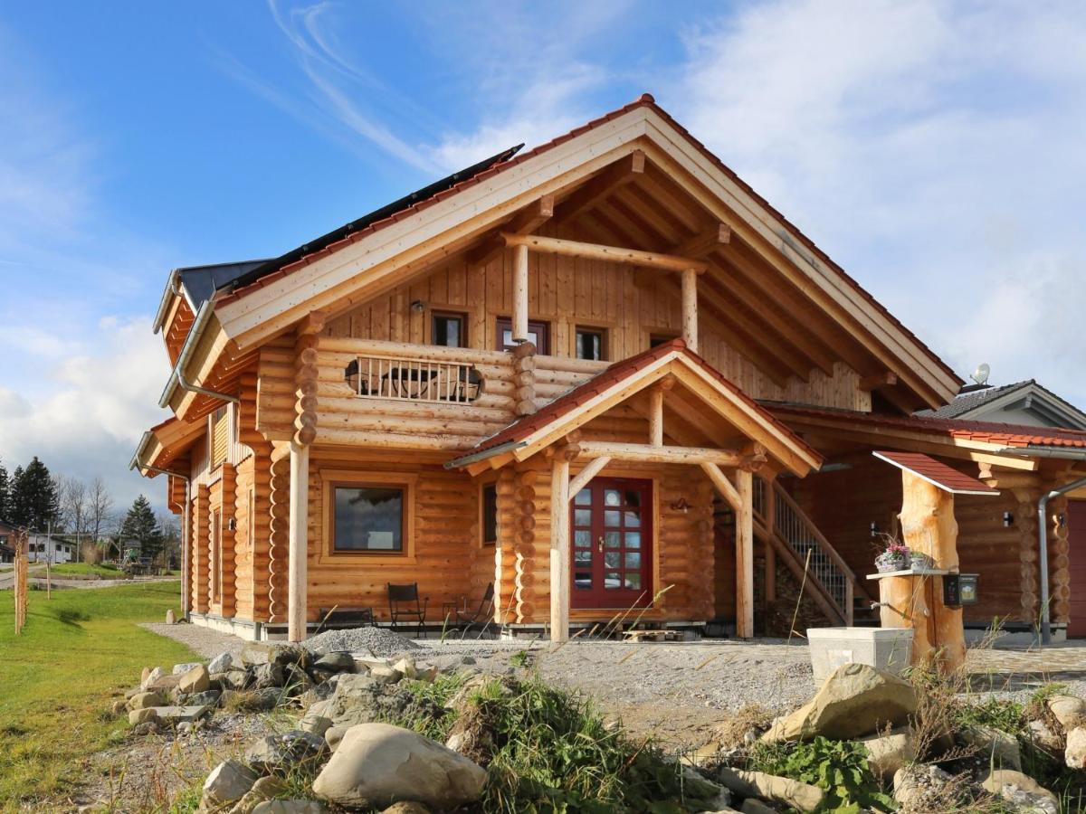 "Allgaeu-Herzl" Alpenchalet Fuer Zwei Ruckholz Exterior photo